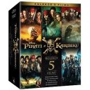 Piráti z Karibiku 1-5 BD