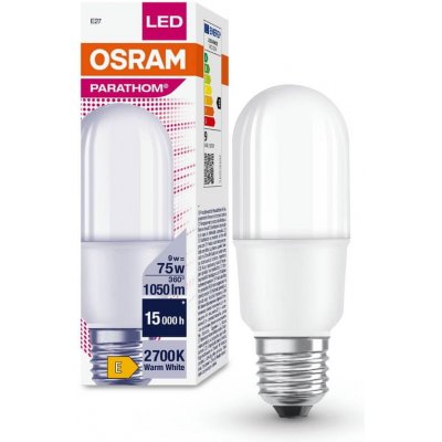 Osram LED žárovka E27 STICK 9W = 75W 1050lm 2700K Teplá bílá – Zboží Mobilmania