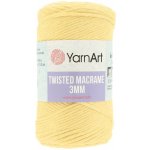YarnArt Macrame Twisted 250g 3mm 764 žlutá – Sleviste.cz