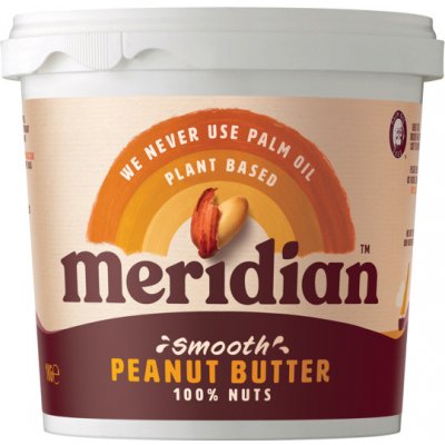 Meridian arašídové máslo jemné 1 kg – Zboží Mobilmania