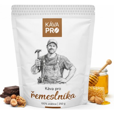 KávaPRO Káva pro řemeslníka zrnková 250 g – Hledejceny.cz