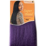 Super Braid 100% Jumbo Braid Kanekalon PURPLE – Zboží Dáma