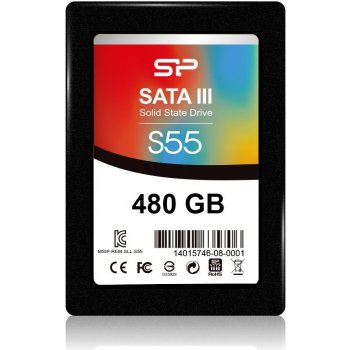 Silicon Power S55 480GB, 2,5", SSD, SP480GBSS3S55S25