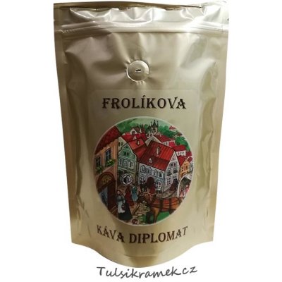 Petr Frolík FROLÍKOVÁ KÁVA DIPLOMAT 250 g – Hledejceny.cz