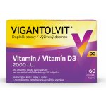 Vigantolvit D3 2000 I.U. 60 tobolek – Zboží Dáma