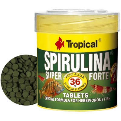 Tropical Super Spirulina Forte Tablets 50 ml, 36 g – Sleviste.cz