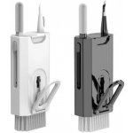 Sada na čištění klávesnice / sluchátek / telefonu / servisu, 8v1, bílá – Zboží Živě