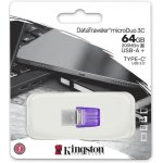 Kingston DataTraveler MicroDuo 3C 64GB DTDUO3CG3/64GB – Hledejceny.cz