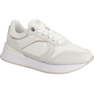 Tommy Hilfiger Sneakersy Elevated Feminine Runner FW0FW07594 Ancient White