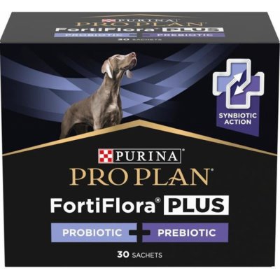 Purina Pro Plan Veterinary Diets Canine FortiFlora Plus 30 x 2 g – Sleviste.cz