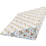 Bellatex na klínový podhlavník Kočka Hnědá Modrá Bílá 80 x 50 x 20 cm – Zboží Mobilmania