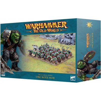 GW Warhammer The Old World Orc and Goblin Tribes: Orc Boyz Mob – Zbozi.Blesk.cz