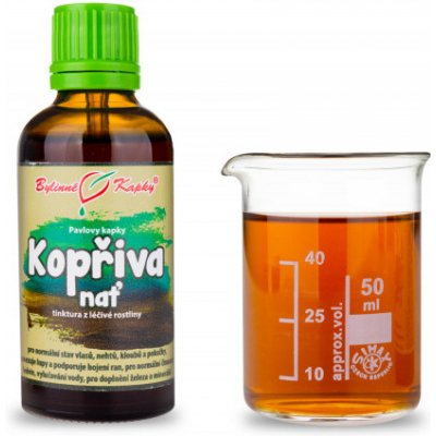Bylinné kapky Kopřiva nať 50 ml – Hledejceny.cz
