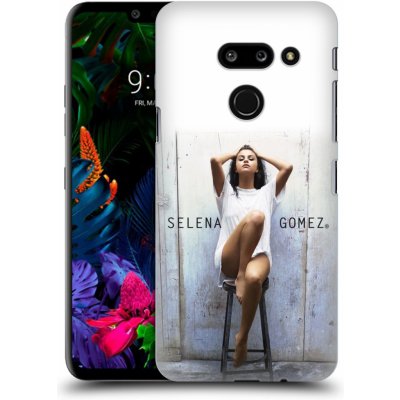 Zadní obal pro mobil LG G8 ThinQ - HEAD CASE - Zpěvačka Selena Gomez Good For You (Plastový kryt, obal, pouzdro na mobil LG G8 ThinQ - Selena Gomez židle)