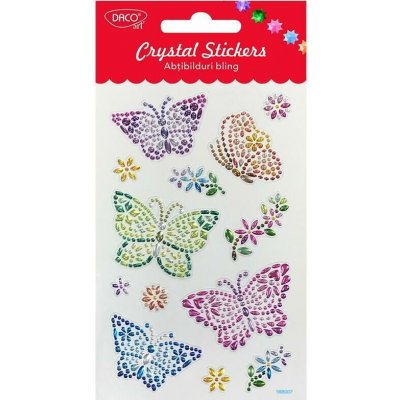 Samolepky Crystal Motýlci – Zboží Mobilmania