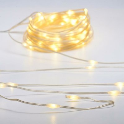 ACA Lighting SKIN LINE 300 LED řetěz WW 220-240V 8 programů IP44 délka 30m 2m čirý kabel X0430012261 – Sleviste.cz