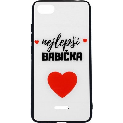 Pouzdro TopQ GLASS Xiaomi Redmi 6A pevné nejlepší babička – Zbozi.Blesk.cz