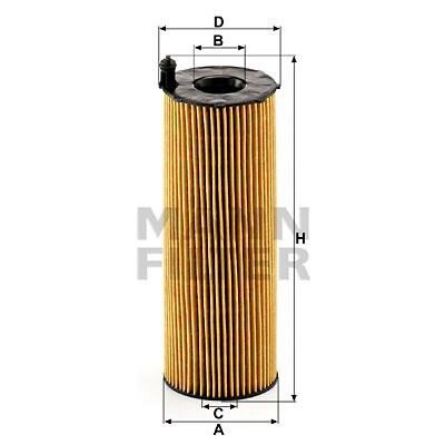 MANN-FILTER HU831x pro vozy AUDI, VW pro vozy AUDI, VW – Hledejceny.cz