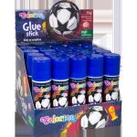 Colorino lepící tyčinka - Football, kulatá, 15 g, bílá – Zboží Živě