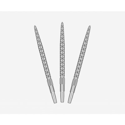 Target Swiss Point Diamond PRO Silver 35 mm 3 ks – Zboží Mobilmania