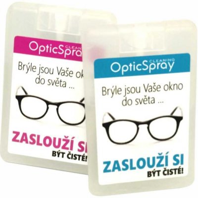 CLR OPTIK Čistící sprej na brýle POCKET 20 ml pouze sprej