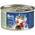Brit Premium by Nature Cat Turkey with Lamb 200 g – Hledejceny.cz