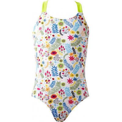 Splash About Dívčí jednodílné plavky Jungle Lime – Zboží Dáma
