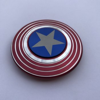 Fidget Spinner Vibranium Captain America