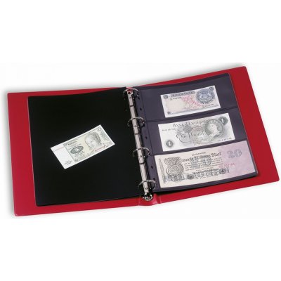 LEUCHTTURM Album na bankovky VARIO s 10 listy Černá – Sleviste.cz