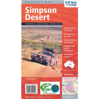 Simpson Desert 1:1,25 mil.