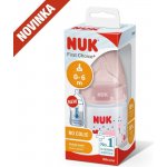 Nuk FC lahvička na učení s kontrolou teploty tvary/zelená 150 ml – Zboží Mobilmania