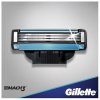 Holicí hlavice a planžeta Gillette Mach3 4 ks