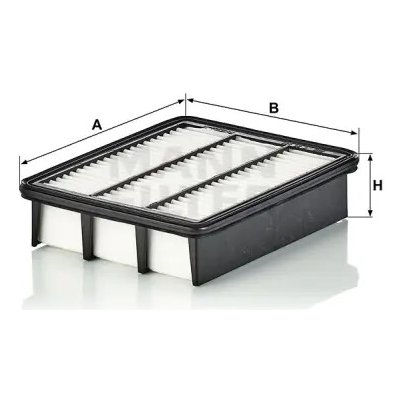MANN FILTER Vzduchový filtr C 26 028 – Hledejceny.cz
