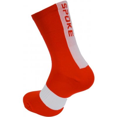 Spoke Race Socks redwhite – Hledejceny.cz