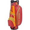 Golfové bagy BENNINGTON Golfový Cart bag GRID ORGA - Waterproof, Red / Orange / Yellow