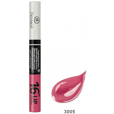 Dermacol 16h Lip Colour Dlouhotrvající barva a lesk na rty 6 3 ml + 4,1 ml – Hledejceny.cz