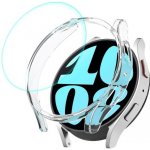 VSECHNONAMOBIL ENKAY PC FULL COVER Plastový kryt se sklem pro Samsung Galaxy Watch 6 40mm průhledný 65805 – Zboží Živě