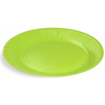 WIMEX Papírové talíře zelené PAP-FSC Mix O 23cm – Zboží Dáma