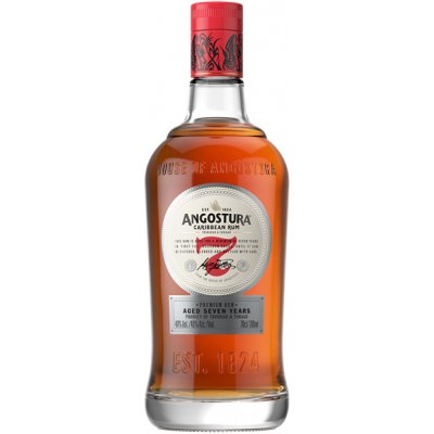 Angostura Dark 7y 40% 0,7 l (holá láhev) – Zboží Mobilmania