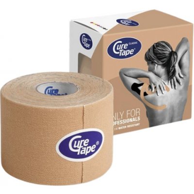 Cure Tape kineziologický tejp Classic béžový 5 cm x 5 m – Zboží Dáma