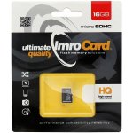 IMRO microSDHC CLASS 10 16 GB 36502 – Zboží Živě