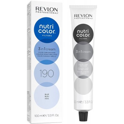 Revlon Nutri Color Filters Barevná maska na vlasy 190 Blue 100 ml – Sleviste.cz