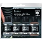 Vallejo Metal Color Set 77604 Engine 4x32ml – Zboží Dáma