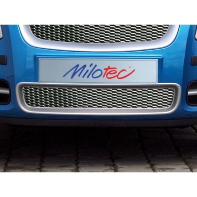 Milotec Sportovní nerezová mřížka do nárazníku Škoda Fabia II (2006 - 2010) - | Zboží Auto