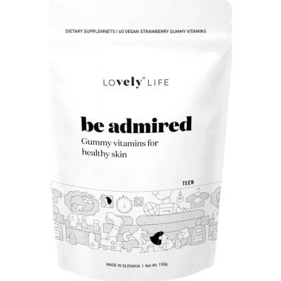 Vely Gumové vitamíny pro zdravou pleť Be admired jahoda 60 ks – Hledejceny.cz