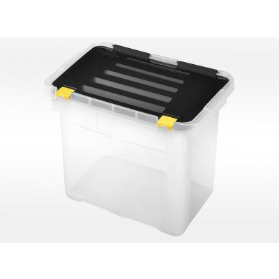 Heidrun box úložný s víkem 54L plast 58 x 36,5 x 37,5cm