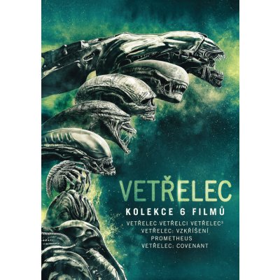 Vetřelec kolekce 6 filmů DVD – Hledejceny.cz