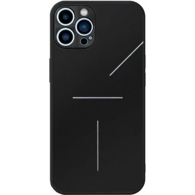 Pouzdro R-Just hliníkové s ochranou čoček fotoaparátu iPhone 12 Pro Max - černé