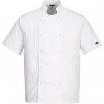 Portwest Cumbria Chefs C733 krátký rukáv bílý S – Zboží Dáma