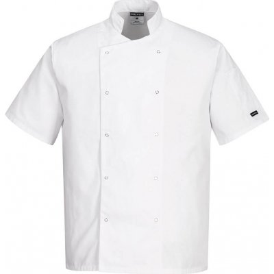 Portwest Cumbria Chefs C733 krátký rukáv bílý S – Zboží Dáma